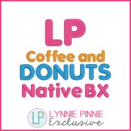 Coffee & Donuts Satin Stitch Font Font DIGITAL Embroidery Machine File -- 5 sizes + Native BX Embroidery Font Scalable