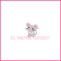 Tiny Mouse And Mouse Topper Mini Embroidery Design Files - Lynnie ...