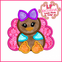 Download Precious Baby Turkey Girl 4x4 5x7 6x10 7x11 SVG - Welcome to Lynnie Pinnie.com! Instant download ...