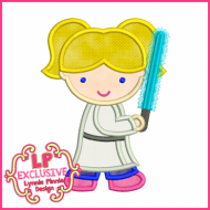 Glow Sword Costume Girl 4x4 5x7 6x10 SVG