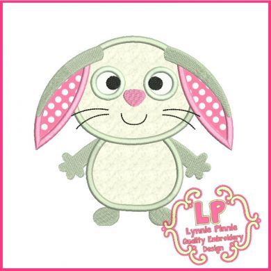 Cute Bunny Applique 4x4 5x7 6x10 7x11 SVG - Welcome to Lynnie Pinnie ...