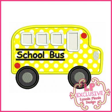Download School Bus Applique With Mini Felt Clippie 4x4 5x7 6x10 Svg Welcome To Lynnie Pinnie Com Instant Download And Free Applique Machine Embroidery Designs In Pes Hus Jef Dst Exp Vip