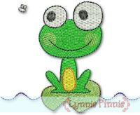 Silly Frog 2 - Filled 4x4 & 5x7