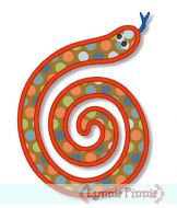 Snake Applique 4x4 5x7 6x10