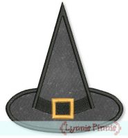 Applique Witch's Hat 4x4 5x7